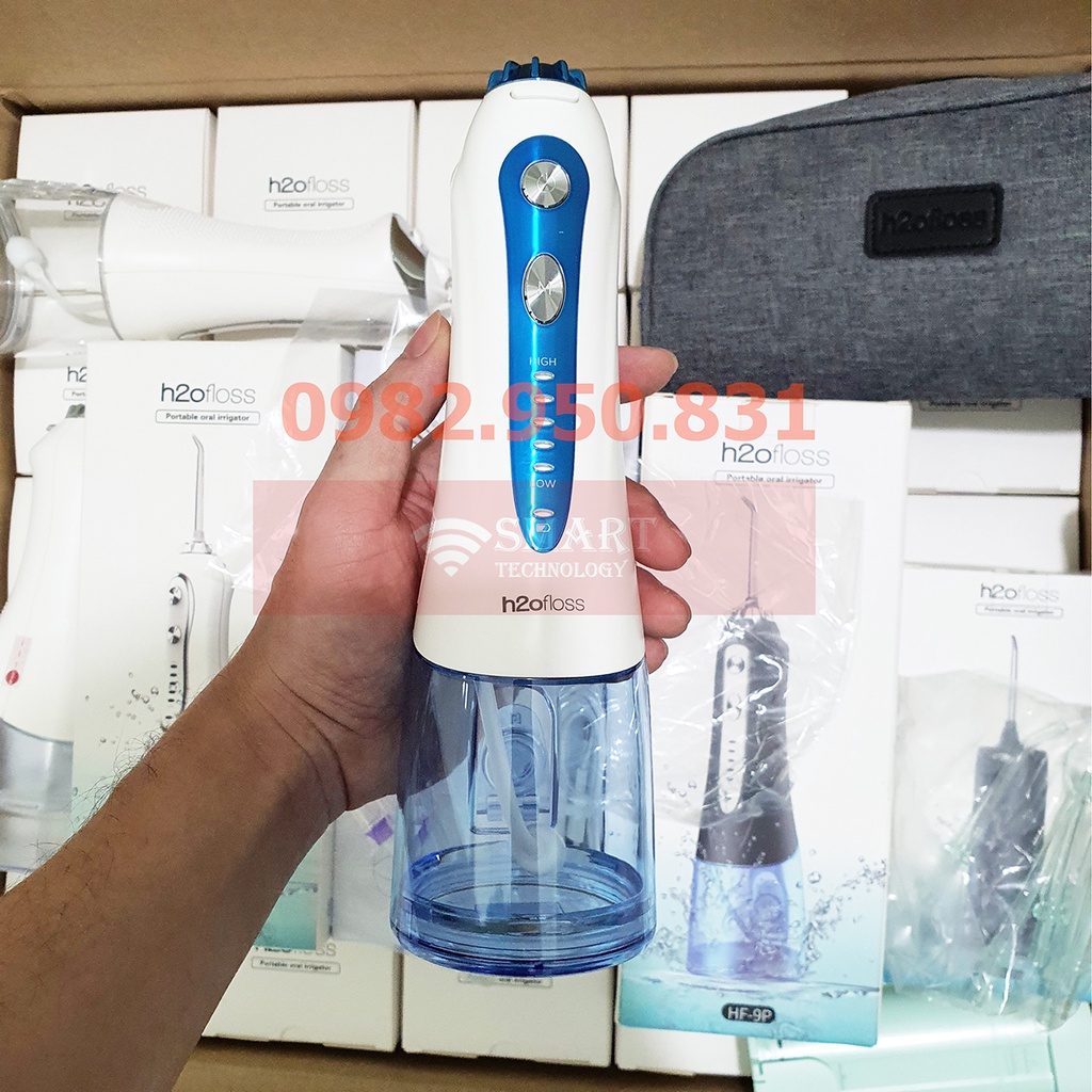 Máy tăm nước H2ofloss HF9P 2021 Phiên bản cao cấp, động cơ bền bỉ nhất 2021