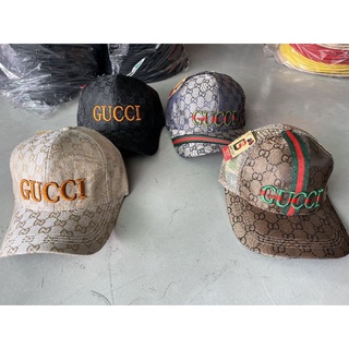 Nón kết/Mũ lưỡi trai thêu GUCCI hoạ tiết cực đẹp thời trang nam nữ
