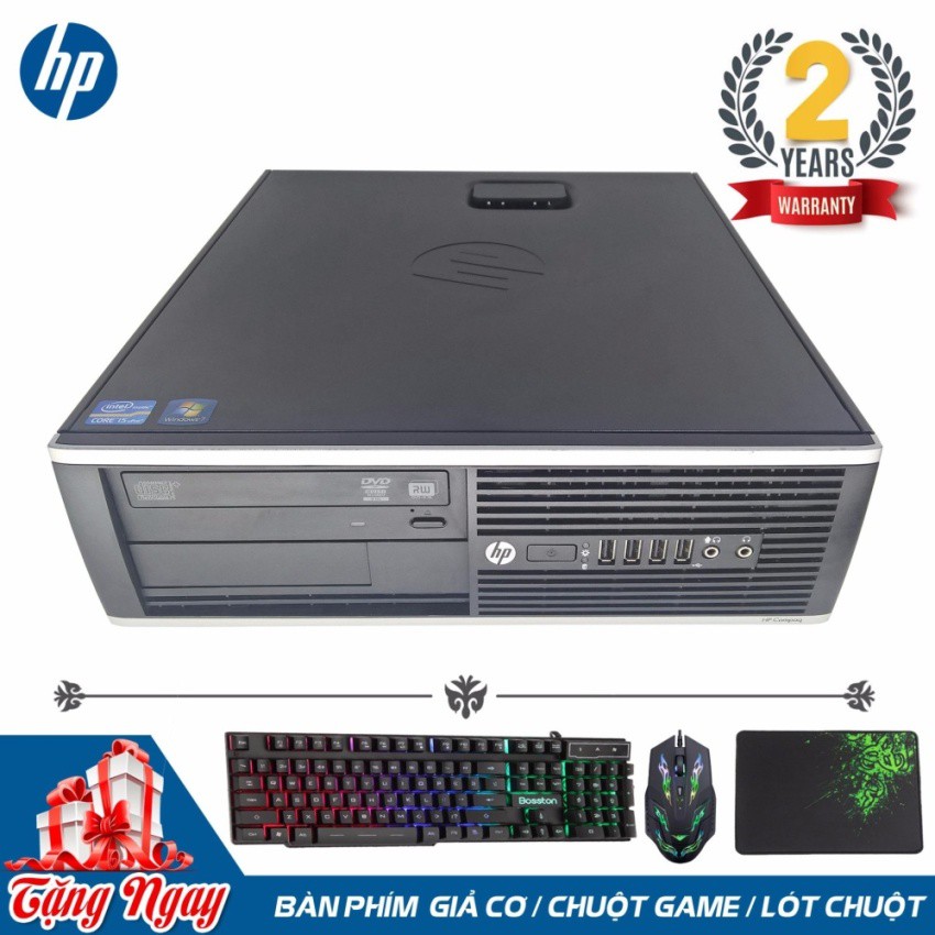 Thùng CPU HP 8300 Elite SFF (Core I3 3220, Ram 16GB, SSD 240GB, HDD 3TB) + Quà Tặng - Hàng Nhập Khẩu | BigBuy360 - bigbuy360.vn