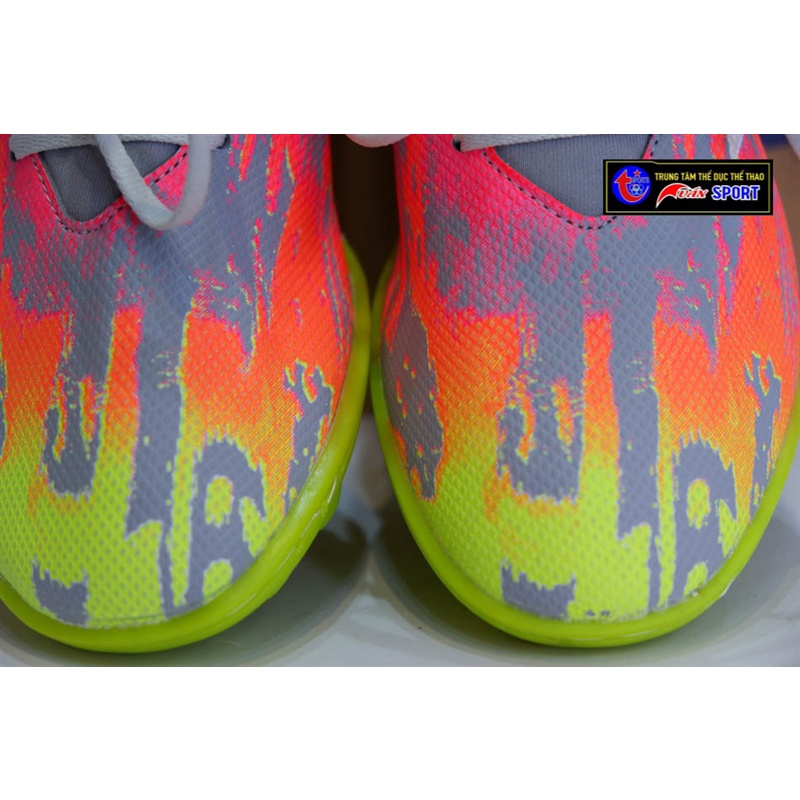 Giày đá bóng X SPEED WINBRO - XÁM XANH CAM(size38-43)