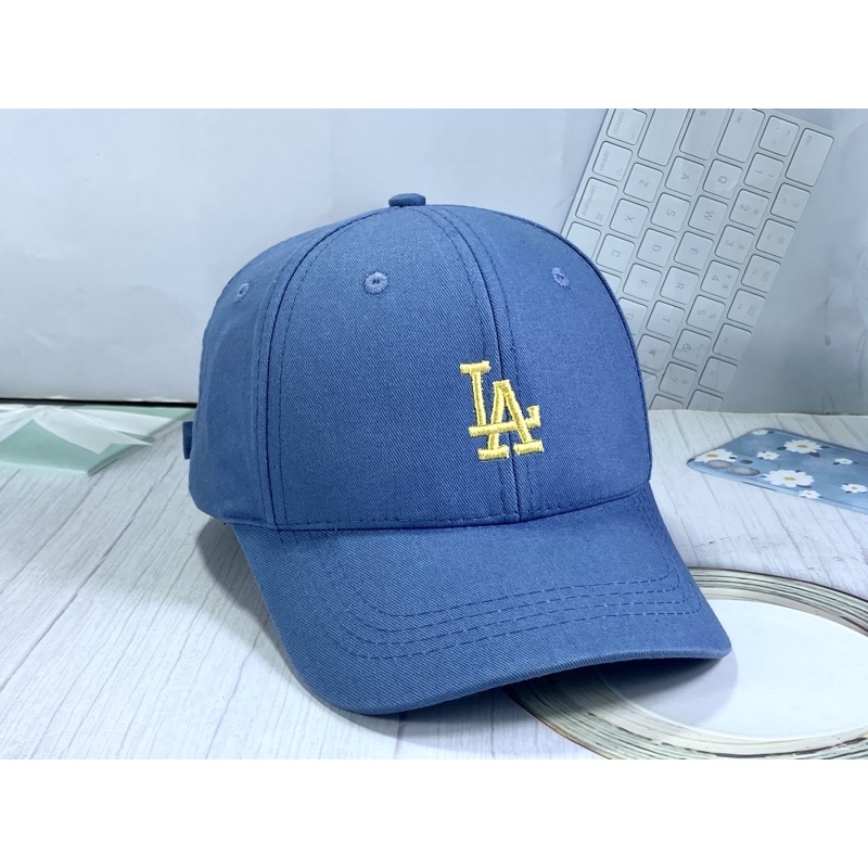 Nón kết kaki thêu L.A Hàn Quốc Hot ❤️ - mũ lưỡi trai nam nữ unisex thể thao cực chất
