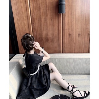 ĐẦM BABYDOLL CỔ SEN