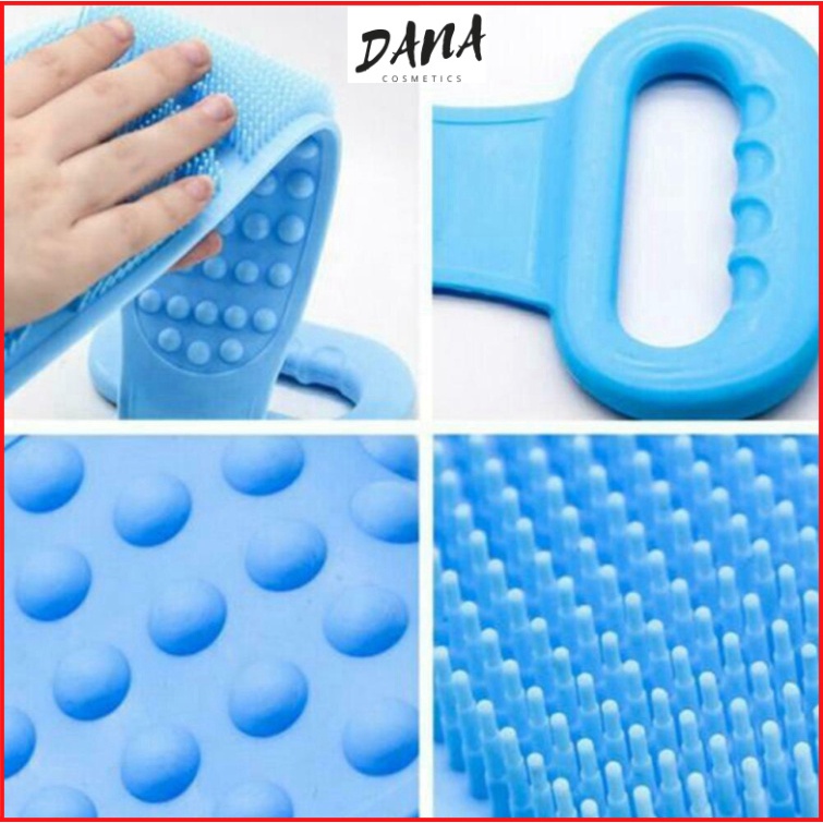 Dây Chà Lưng Cọ Lưng Silicon 2 Mặt Gai DANA