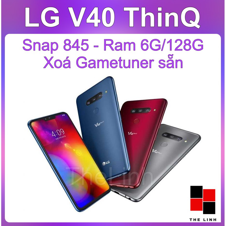 Điện thoại LG V40 ThinQ - Snap 845 Ram 6G