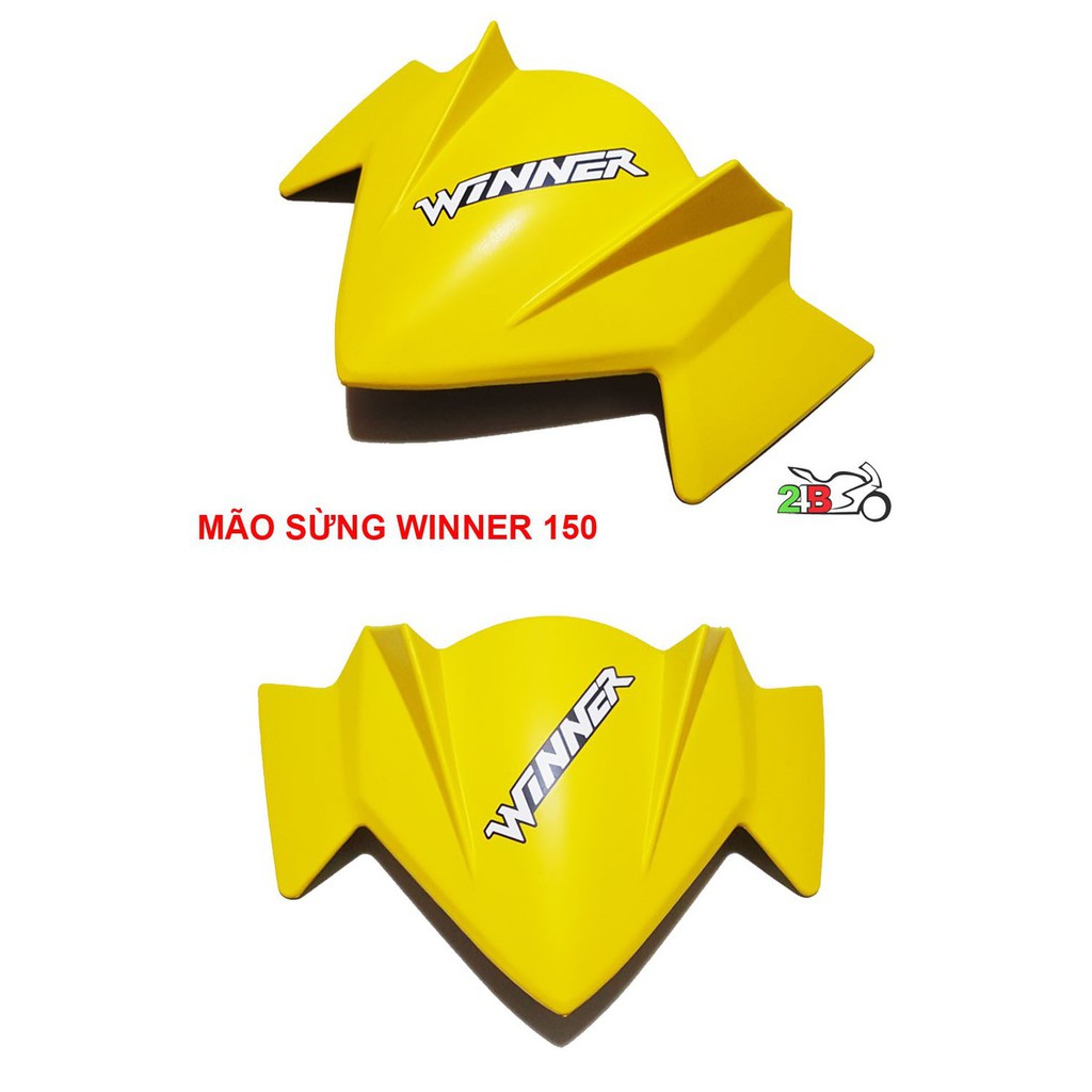 MÃO ĐẦU ĐÈN XE WINNER 150 - SƠN MÀU NHÁM