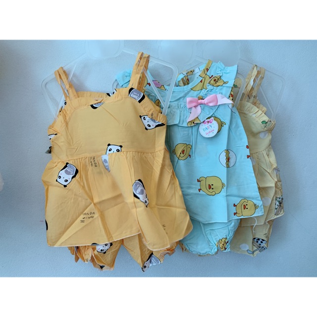 Bộ lanh lụa cho bé gái