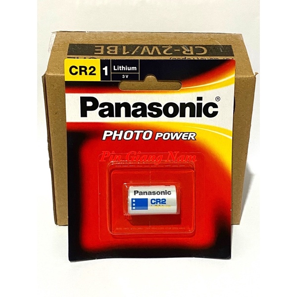 Pin CR2 Panasonic 3V Lithium vỉ 1 viên