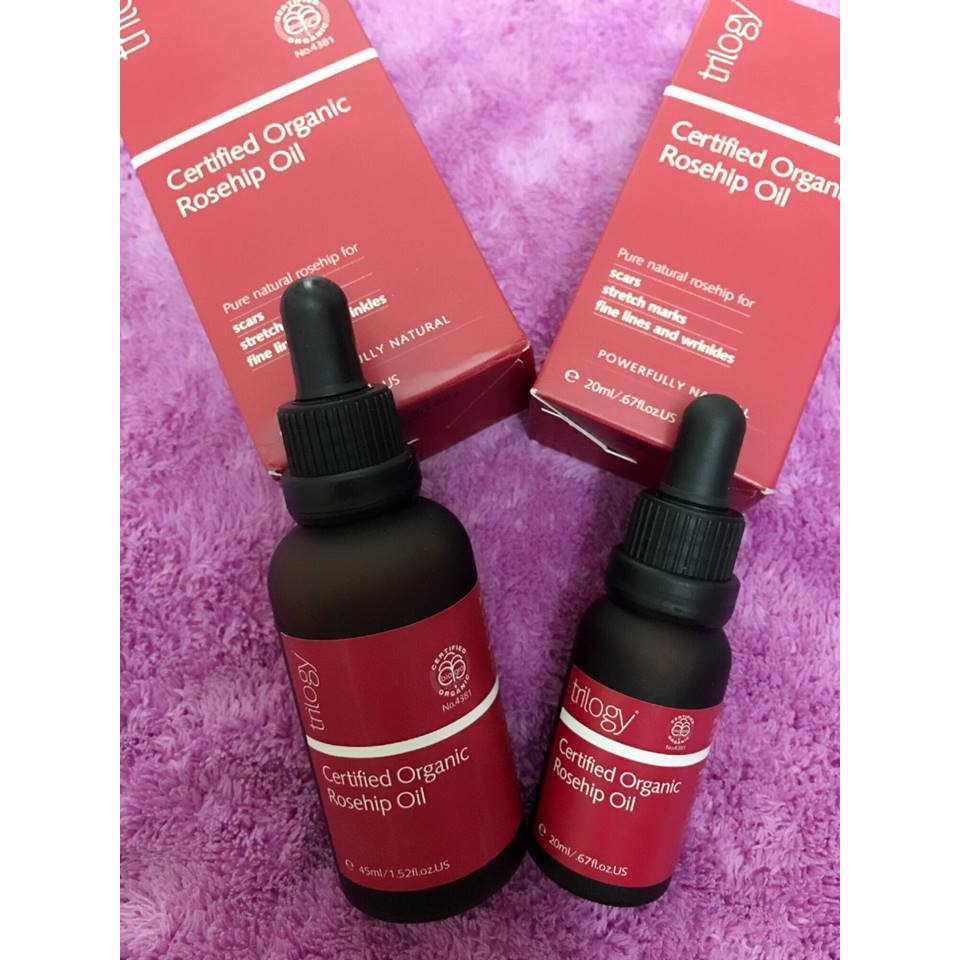 [Full 20/45ml] Trilogy Certified Organic Rosehip Oil