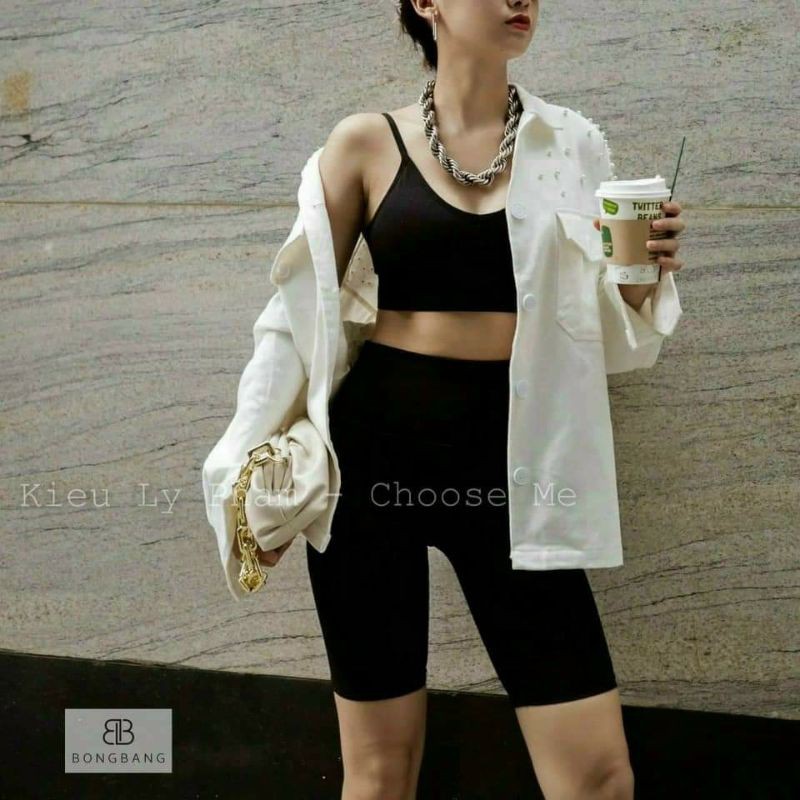 Quần Legging đùi thái 💥 SIÊU HOT 💥 quần đùi nữ mặc vừa thoải mái vận động vừa đứng dáng | BigBuy360 - bigbuy360.vn