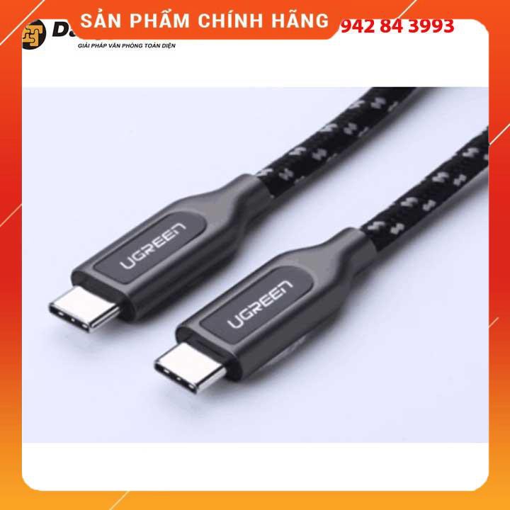 Cáp USB-C sang USB-C Ugreen 50224 dài 1m lõi hợp kim dailyphukien