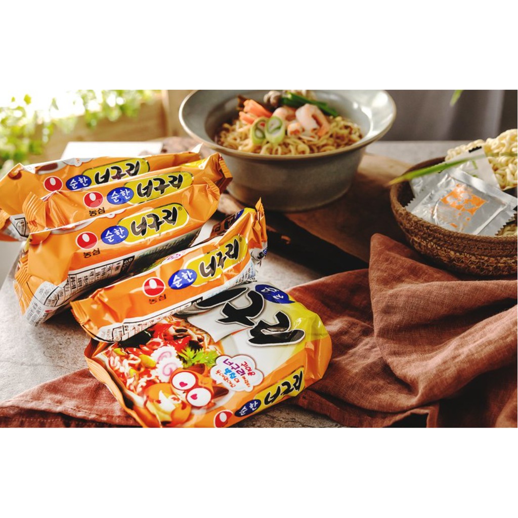 [NONGSHIM] MỲ GẤU TRÚC NEOGURI 120G - [농심] 순한 너구리 120G