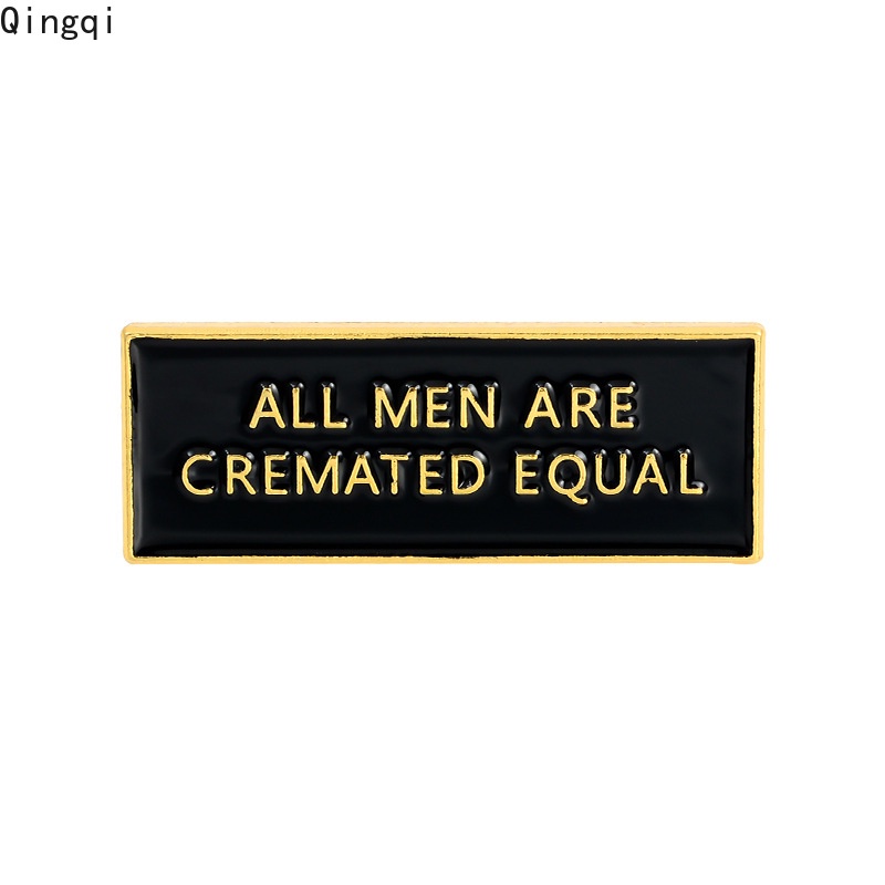 Ghim cài áo MISS ZOE hình câu trích dẫn sáng tạo