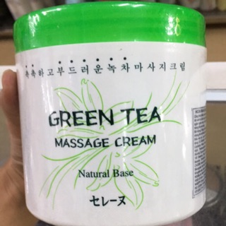 Kem massage trà xanh 450g