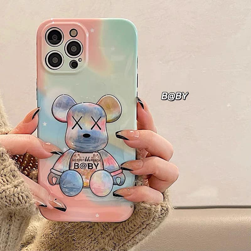 Ốp IDM nổi 3D Be@rbrick B@by MS01 iphone 7plus/8plus/X/Xs/Xsmax/11/11promax/12/12pro/12promax/13/13pro/13promax