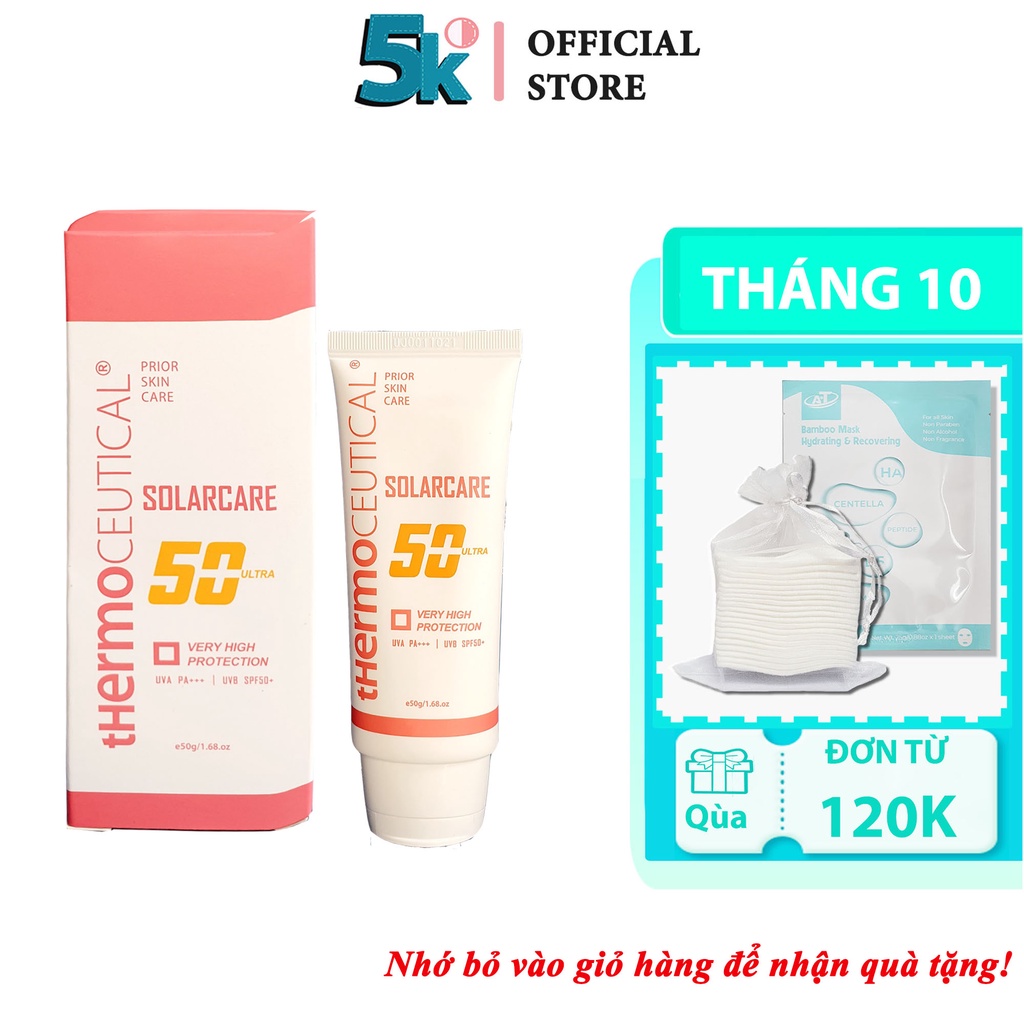 Kem chống nắng THERMOCEUTICAL Solarcare SPF 50+ 50ml