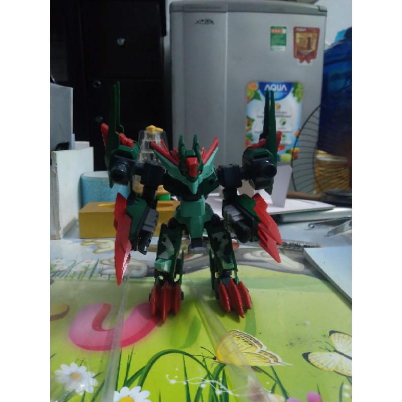 Mô hình LBX ss3 Dot Blastrizer, Trivhine, và Riding armor