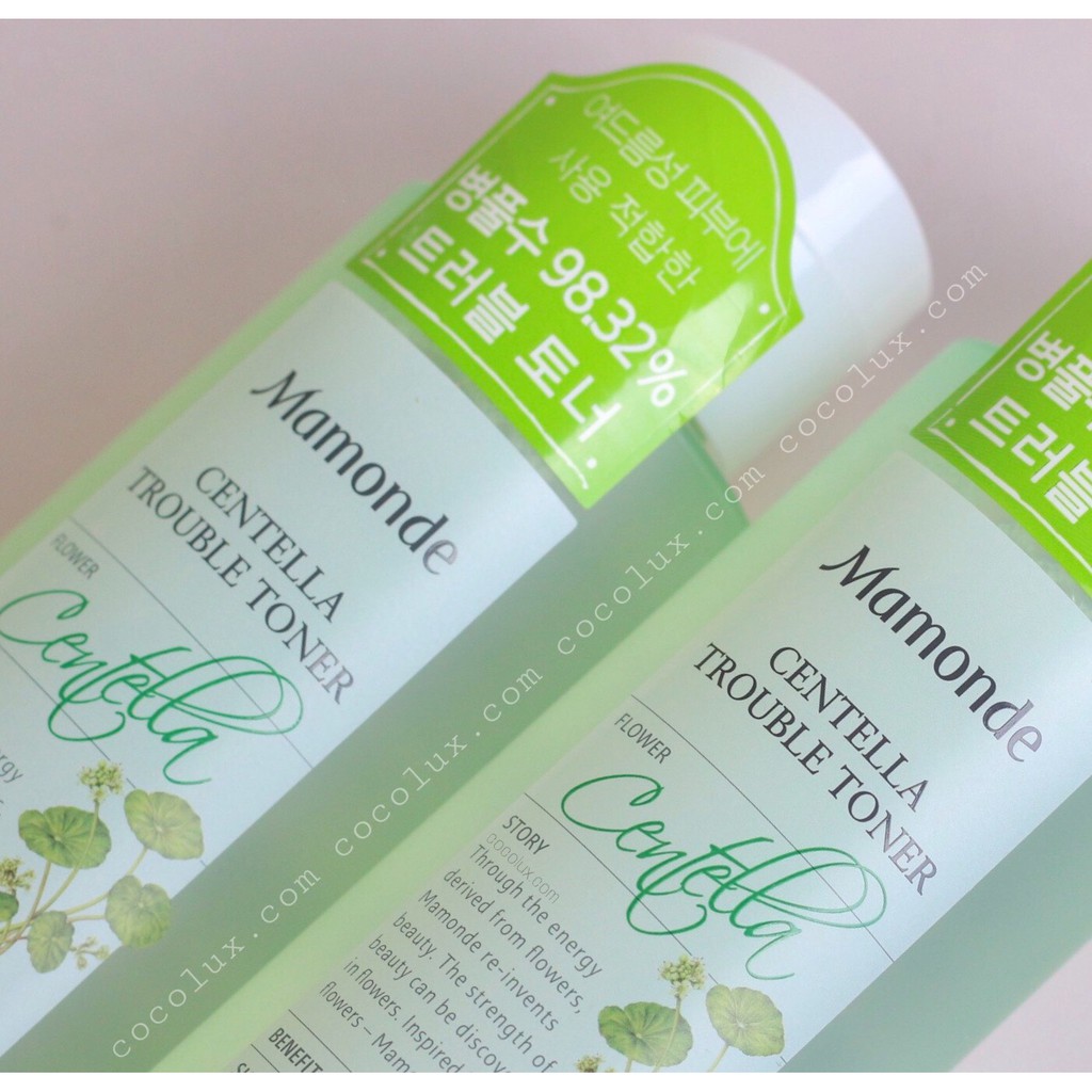 Nước Hoa Hồng Rau Má Mamonde 150ml[COCOLUX]