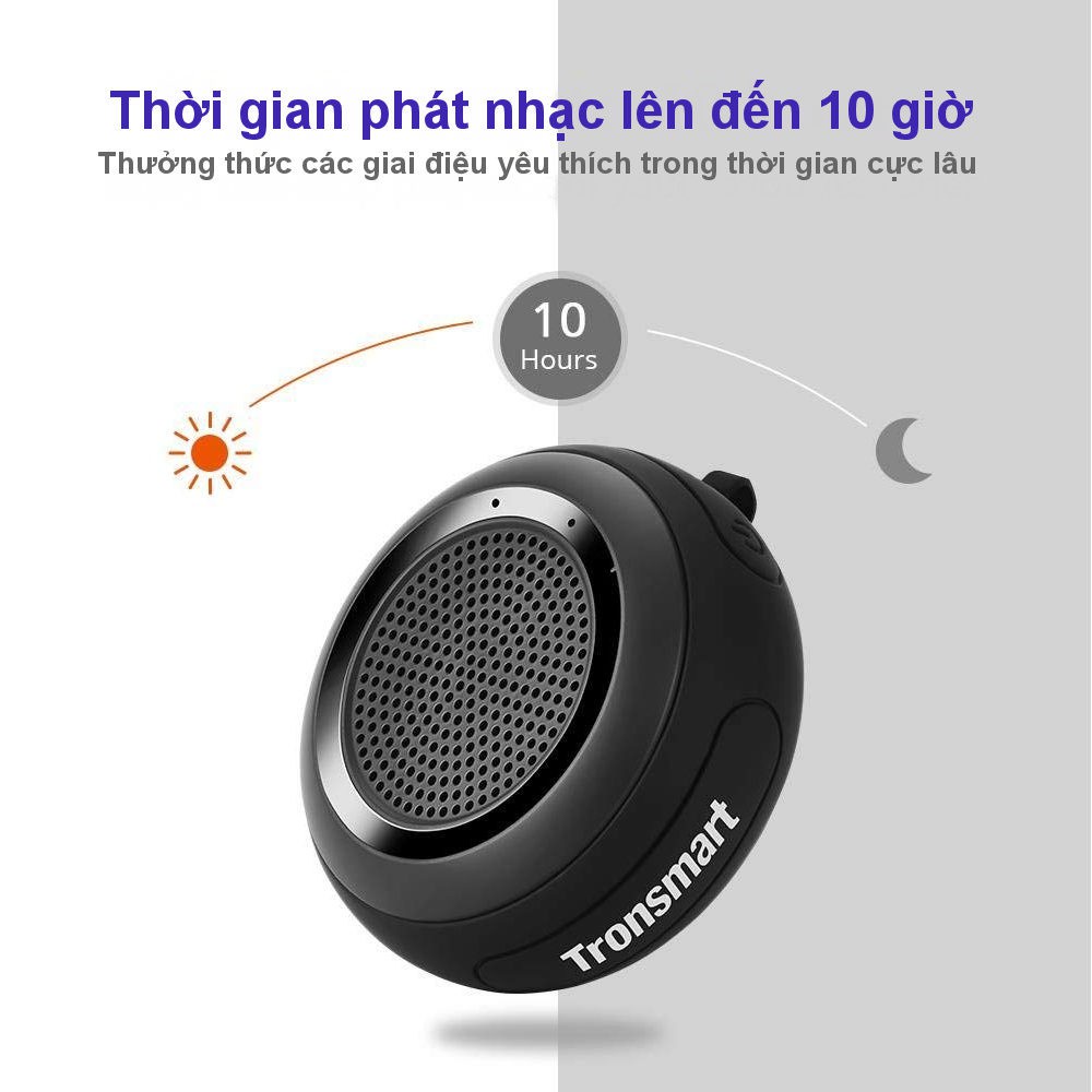 Loa Bluetooth Tronsmart Element Splash 7W TM-244773 chống nước IP67 ghép đôi Stereo Pin 10h liên tục