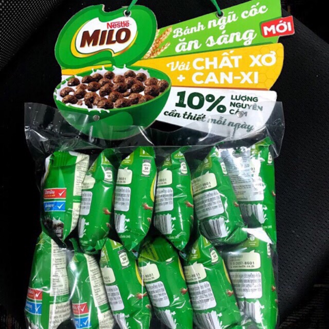 Bịch 12 + 2 gói ngũ cốc ăn sáng Milo Cereal Nestle