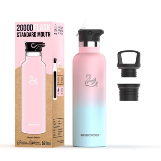 Bình giữ nhiệt 2good flask sm-02 combo 2 nắp