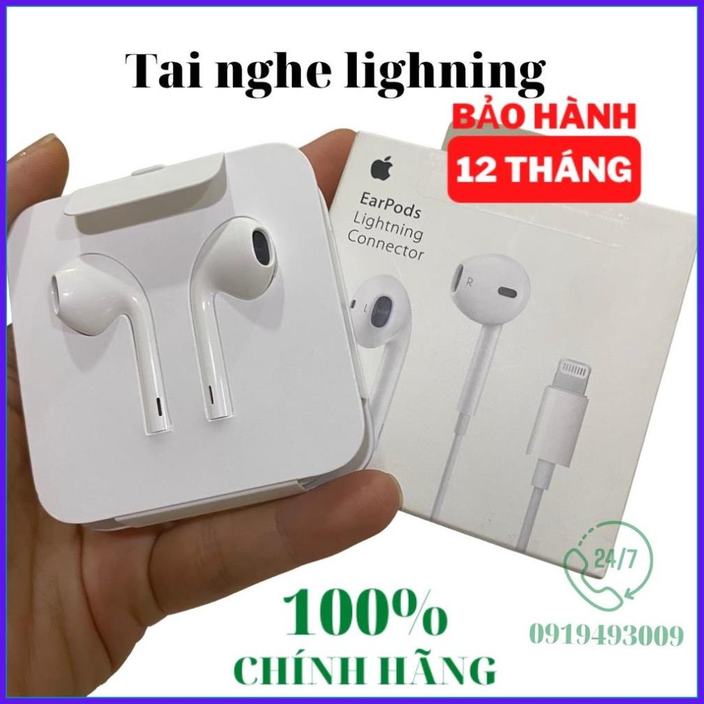 Tai Nghe IP Lightning Zin Bóc Máy âm thanh siêu đỉnh CAM KẾT CHÍNH HÃNG 100% BH 12 THÁNG, GIẢM GIÁ CỰC MẠNH