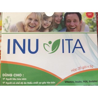 Chất xơ Inuvita (Giúp giảm táo bón) nhuận tràng