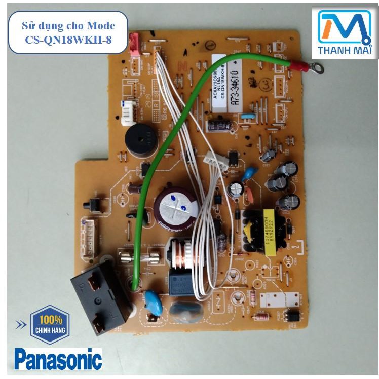 Bo mạch nguồn dàn trong Điều hòa/ Máy lạnh Panasonic MODEL CS-QN18WKH-8