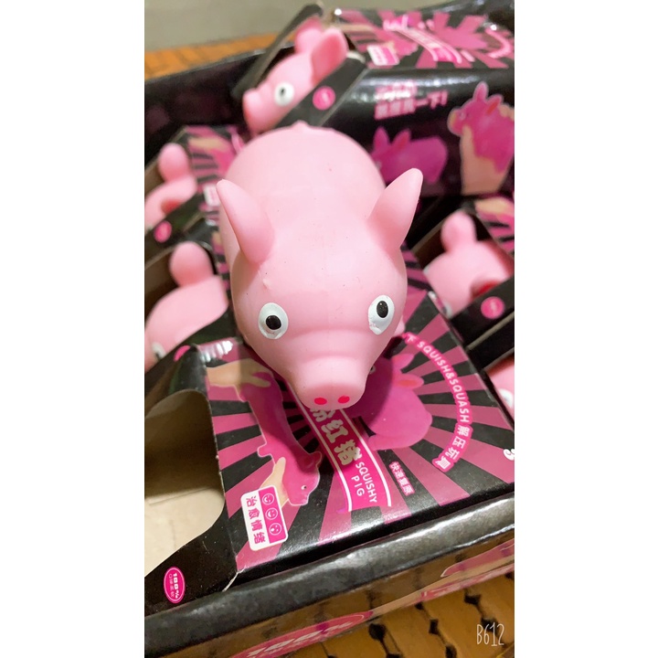 Heo Hồng mềm dẻo siêu kute-đồ chơi squishy heo hồng đáng yêu kéo dài