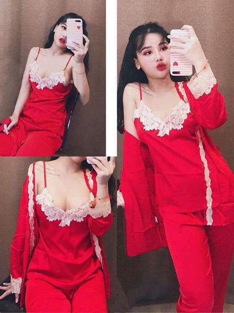 Bộ ngủ SX265 có kèm khoác ngoài -CAMLUU99 | BigBuy360 - bigbuy360.vn