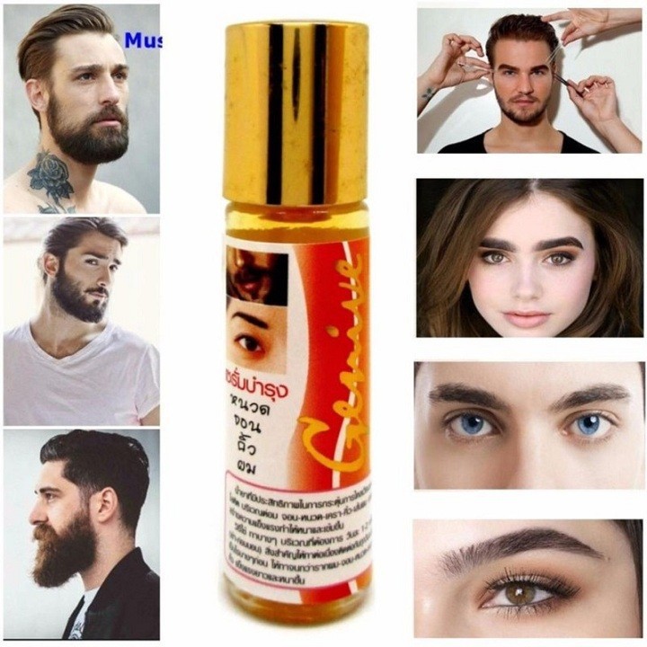 Serum bôi mọc râu, lông mày Genive Thái