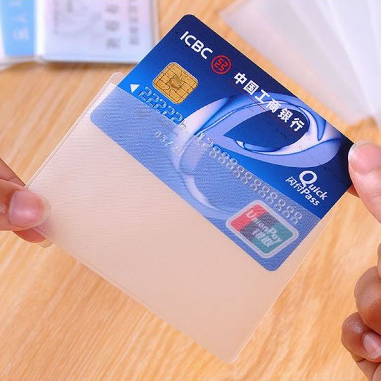Set  10 Túi Nilon Lụa Mờ Bọc Thẻ Căn Cước Bằng Lái Xe- Hàng Mới Về