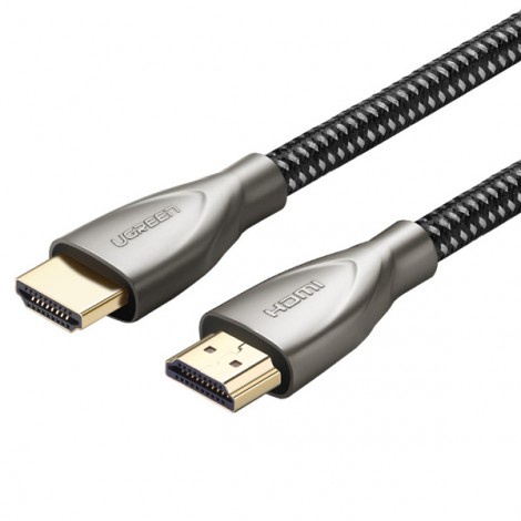 Cáp HDMI 2.0 dài 3M Carbon Ugreen 50109 (Hỗ Trợ 3D 4K60Hz)