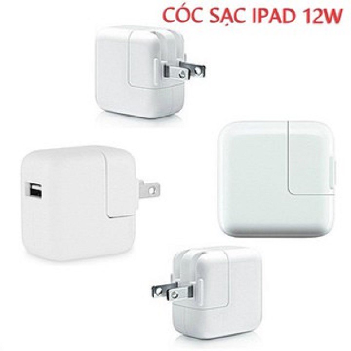 Củ sạc ipad 12w dành cho iphone ipad 2/3/4 ipad mini 1/2/3/4 ipad air 1/2/3