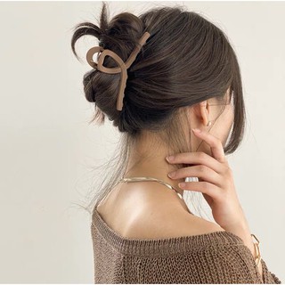 Kẹp tóc nhám nhiều màu Phong Cách Hàn