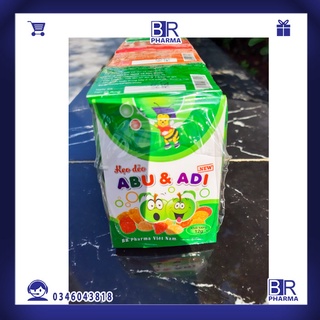 Kẹo dẻo Abu & Adi tam giác new, kẹo bọc đường dẻo dai ngon ngọt cho bé