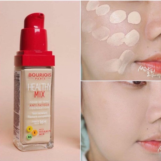 [FreeShip-Chuẩn Auth] Kem Nền Bourjois Healthy Mix Anti - Fatigue Foundation