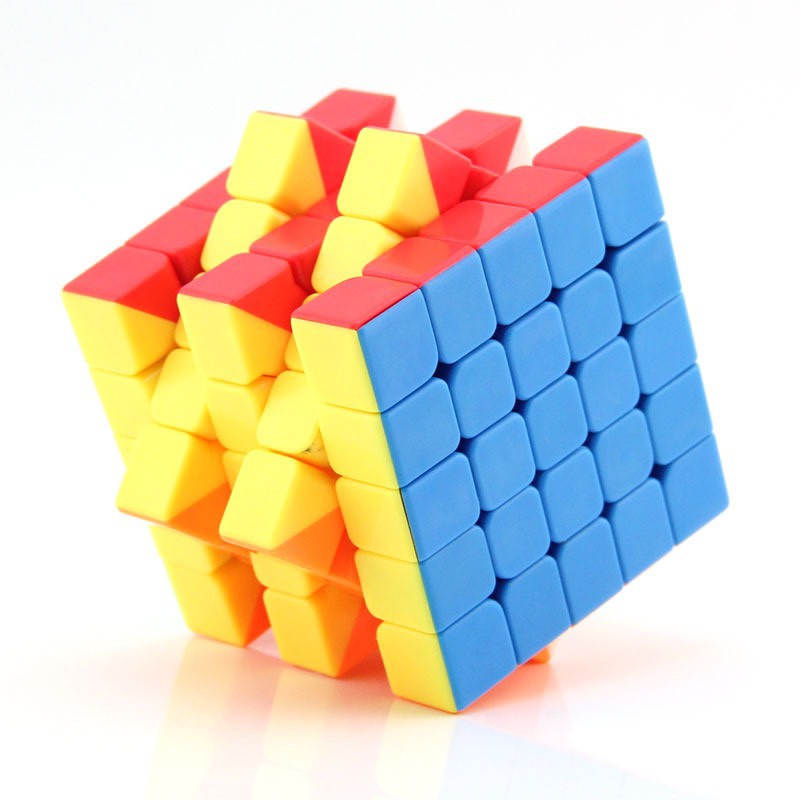 Rubik 5x5 Stickerless MoYu MeiLong MFJS MY55S Rubic 5 Tầng