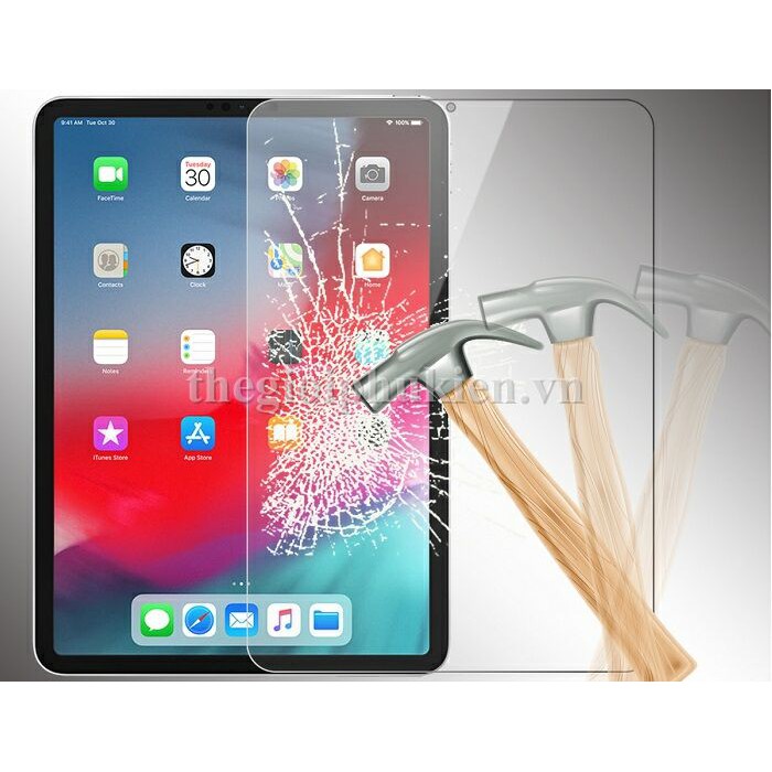 Dán kính cường lực iPad New 2018 11 inch chống vỡ, chống xước hiệu Glass Pro