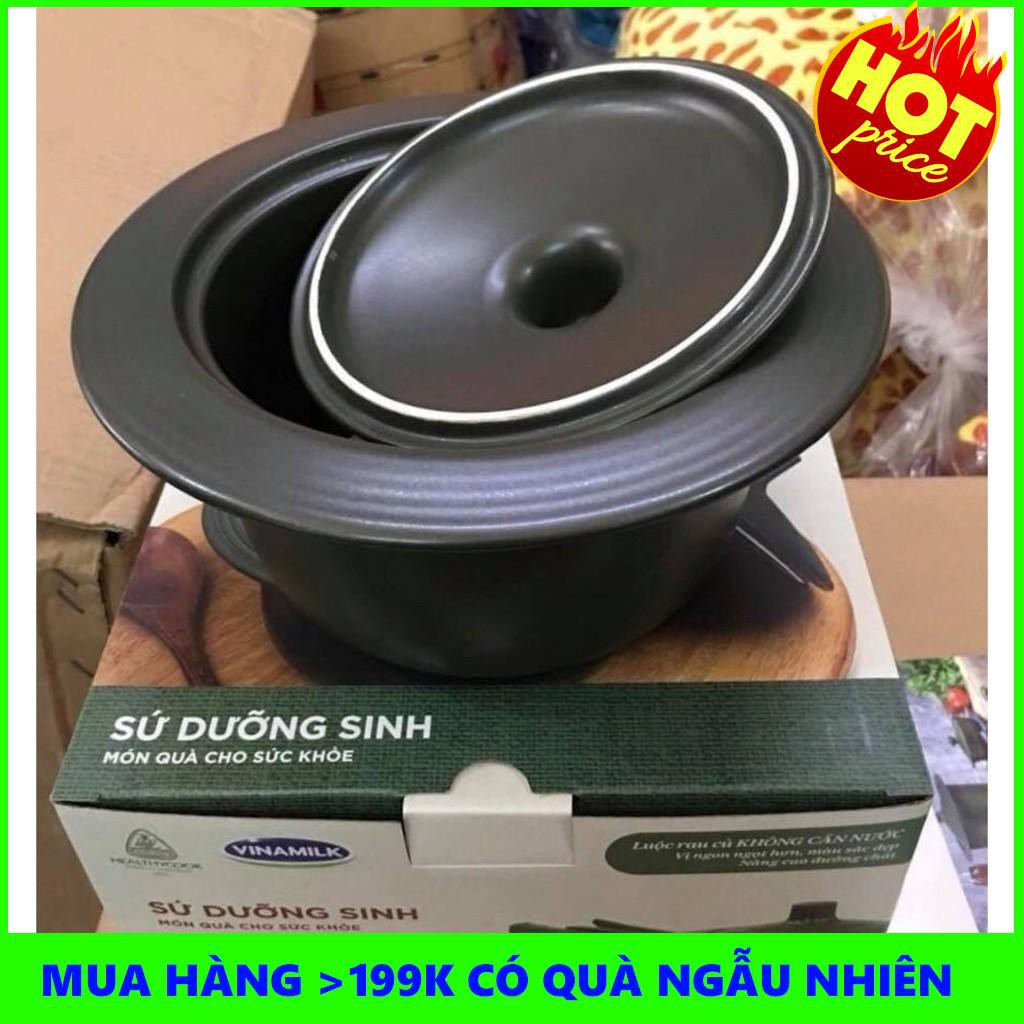 Nồi Sứ Dưỡng Sinh Minh Long 1L Vinamilk | TẠI HÀ NỘI