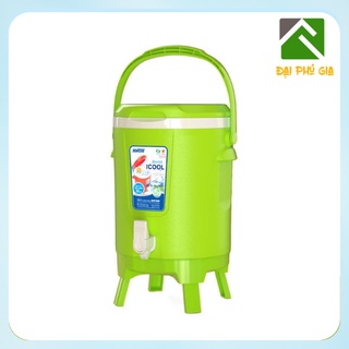 Bình đựng đá cách nhiệt icool duy tân 20l có vòi và chân đế