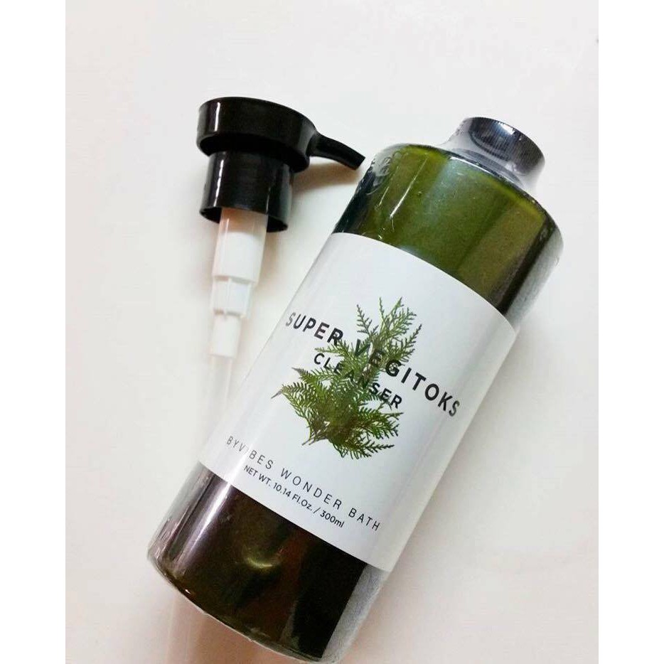 (Chai 300ml) Sữa rửa mặt rau củ thải độc Vegitoks