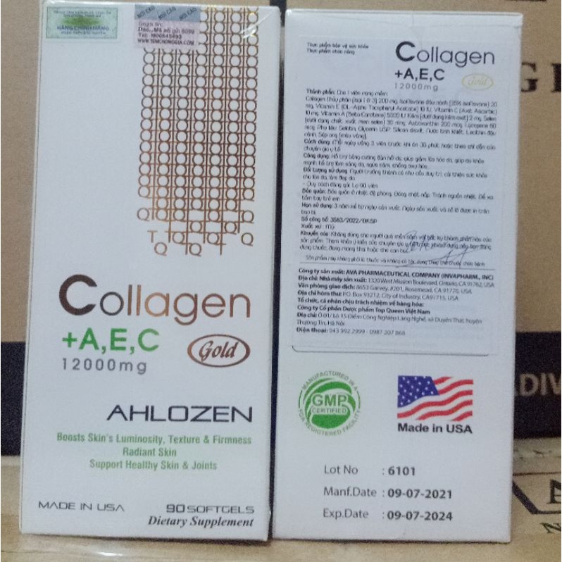Collagen AEC 12000mg 90 viên
