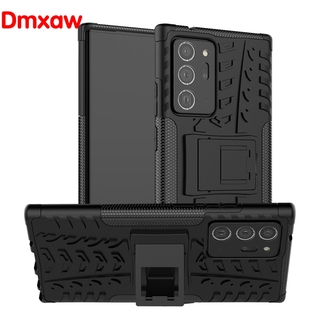 Ốp lưng Samsung Galaxy Note 20 Ultra S10 Lite 2020 M21 M30S A21 Vỏ giáp chống sốc + Chân đế khung cứng