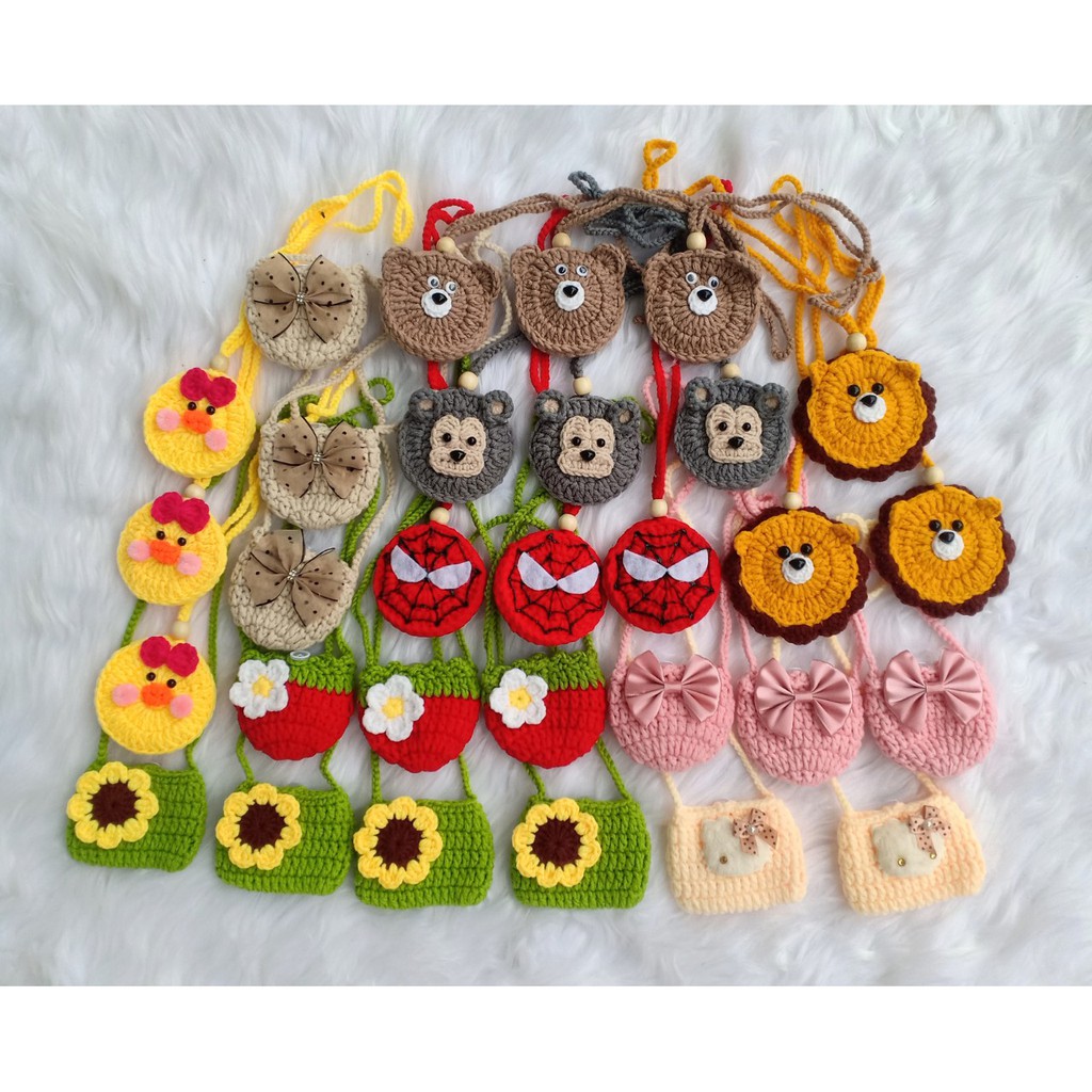 Túi Đựng Tỏi Cho Bé (Nhiều mẫu Kute)