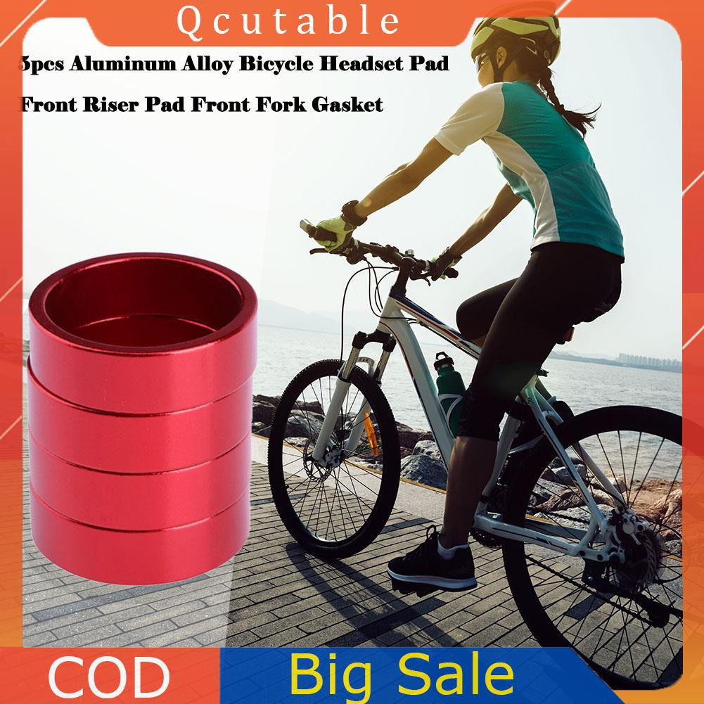 Bộ 5 Miếng Đệm Hợp Kim Nhôm Gắn Phía Trước Xe Đạp