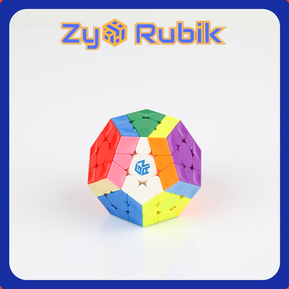 [Rubik Megaminx] Rubik Gan Megaminx M Stickerless Rubic Biến Thể Nam Châm 12 Mặt - ZyO Rubik