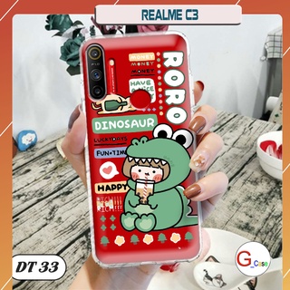 Ốp lưng điện thoại  Realme C3 dẻo trong in hình