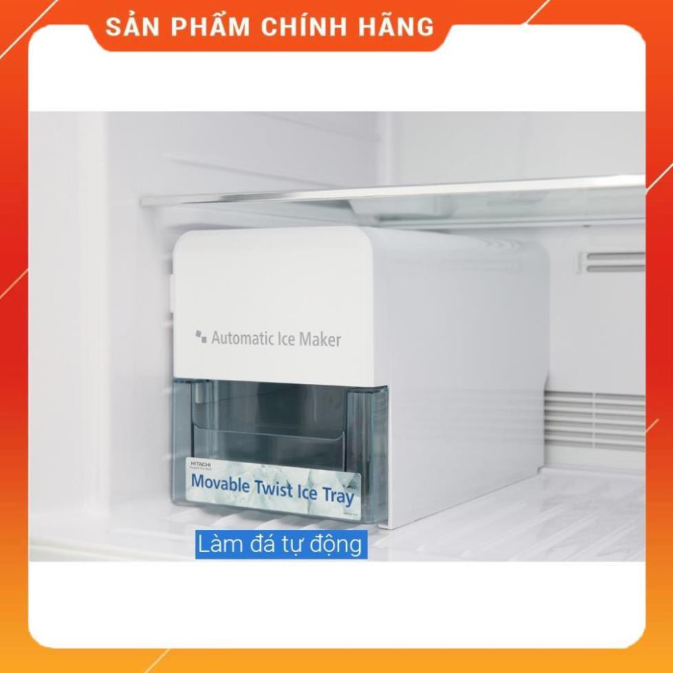 [ FREE SHIP KHU VỰC HÀ NỘI ] Tủ lạnh Hitachi 4 cánh màu đen đá tự động R-FW690PGV7X(GBK)