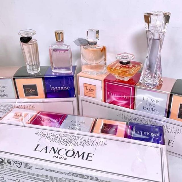 Set Nước Hoa Mini Lancome Paris Của Pháp