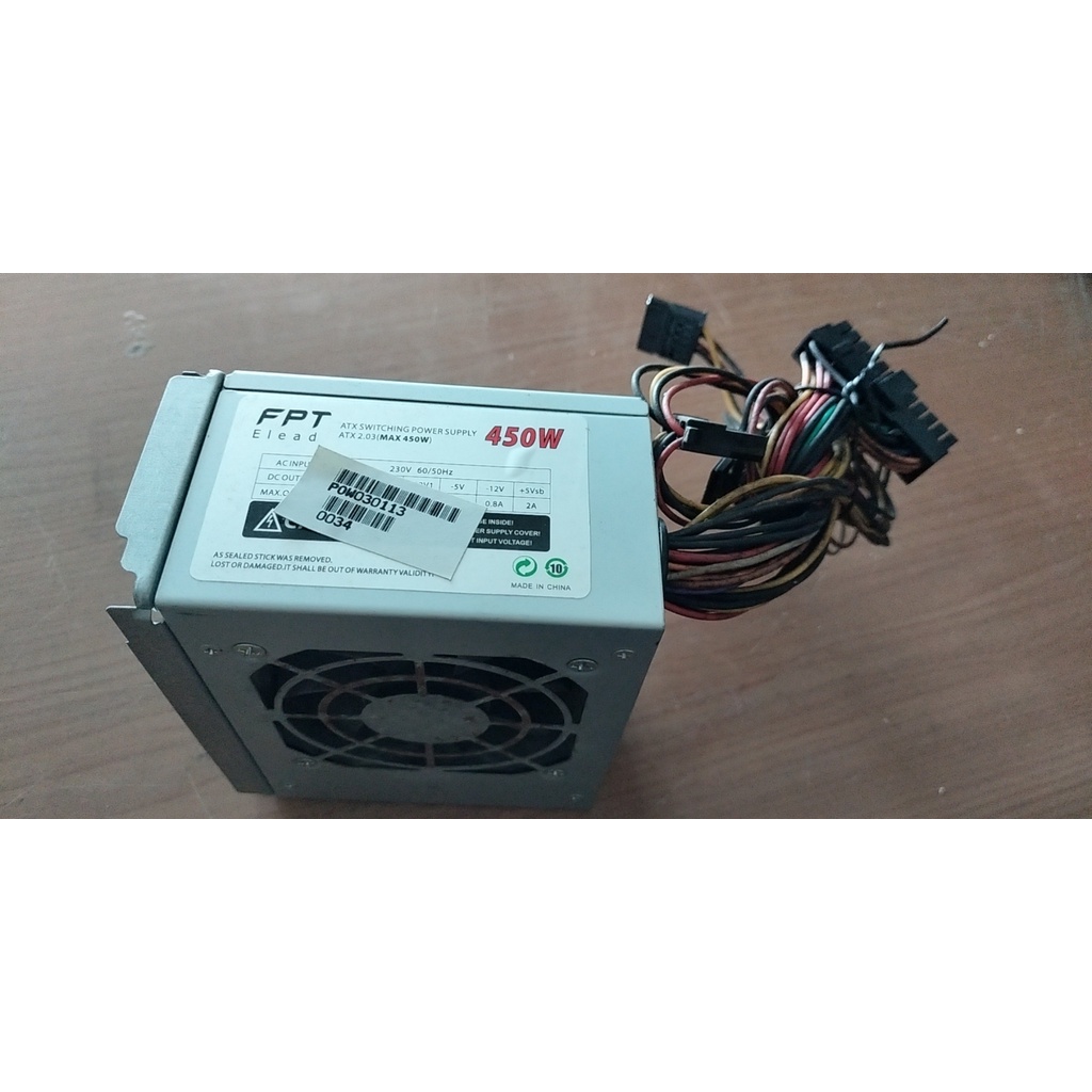 Nguồn máy tính đồng bộ FPT 450W cũ